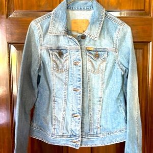 Hollister denim jacket, size medium